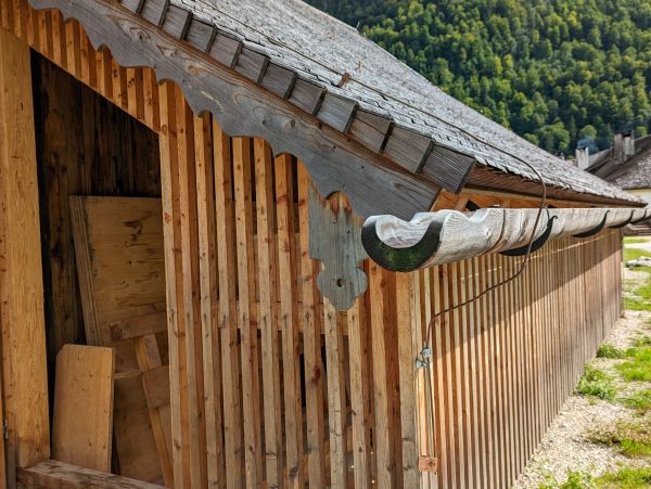 Wood Gutter Installation Service